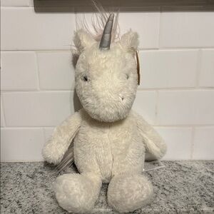 Animal Adventure White Unicorn with pink mane‎
